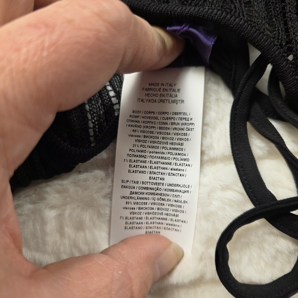 Ralph Lauren Purple Label Sheer Cap Sleeve Day Dress Size XXS Black $2,990 - Picture 4 of 7